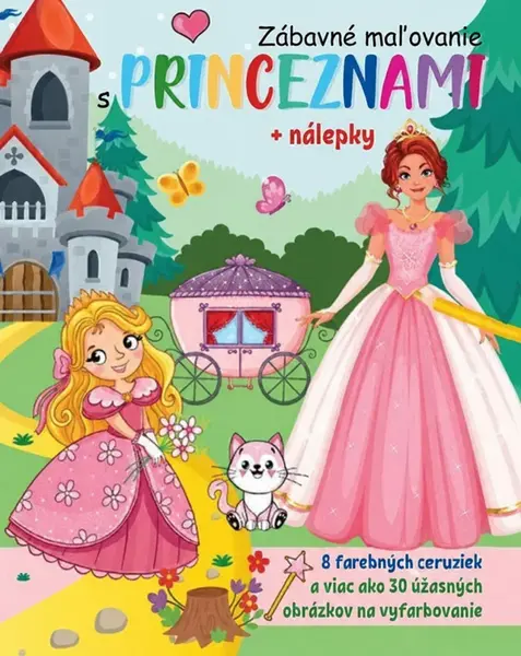 Zábavné maľovanie s princeznami