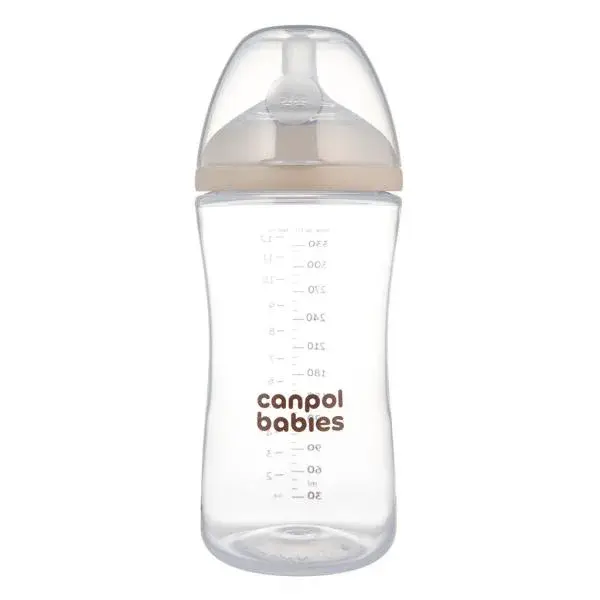 CANPOL BABIES Láhev antikoliková Natural shape 330ml