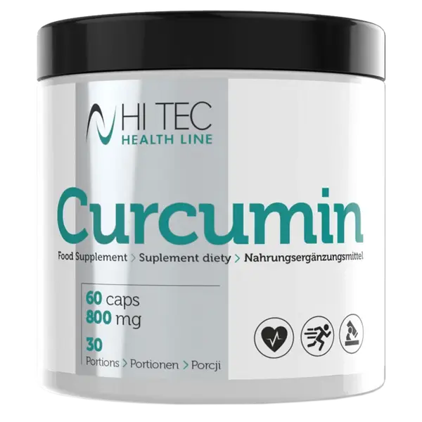 HiTec Nutrition Curcumin - 60 kapslí