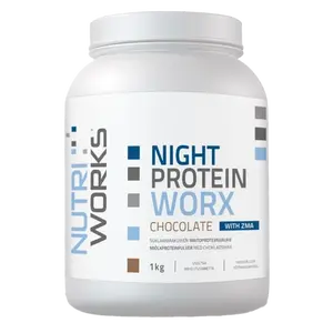 NutriWorks Night Protein Worx 1kg - čokoláda