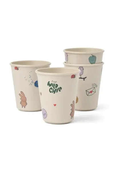 Liewood  sada pohárov detská Lana Cup 4-Pack