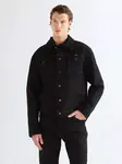 Pánská bunda WRANGLER COWBOY CUT JACKET SHADOW BLACK 112387057 Velikost: S