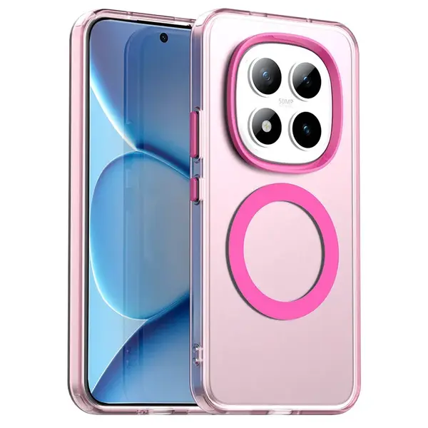Techsuit CandyCase MagSafe, Xiaomi Redmi Note 15 Pro Plus 5G / Poco M8 Pro 5G, růžový