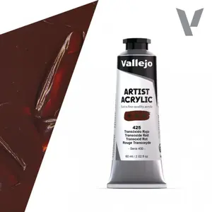 Akrylová barva Vallejo Artist 60ml – 425 Transoxide Red