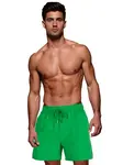 Zelené pánské koupací šortky Dstreet