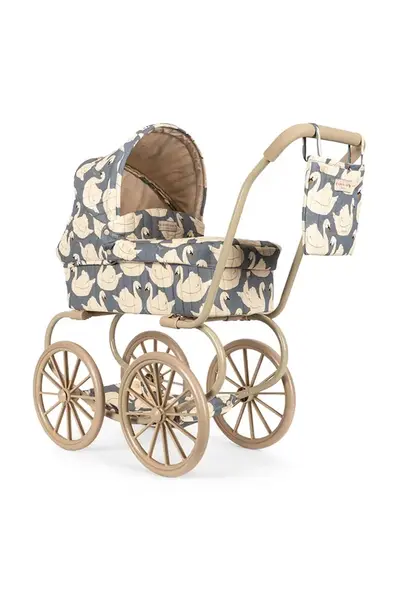 Konges Sløjd  kočík pre bábiky detský bavlnený MINNIE DOLL PRAM