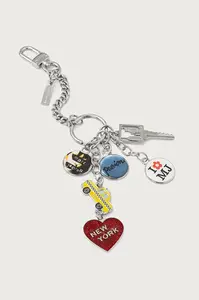 MARC JACOBS  klíčenka dámská kovová THE CLUSTER CHARM