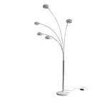 P & B STOJACÍ OBLOUKOVÉ SVÍTIDLO, 150/205/38 cm