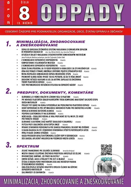 Odpady 8/2019