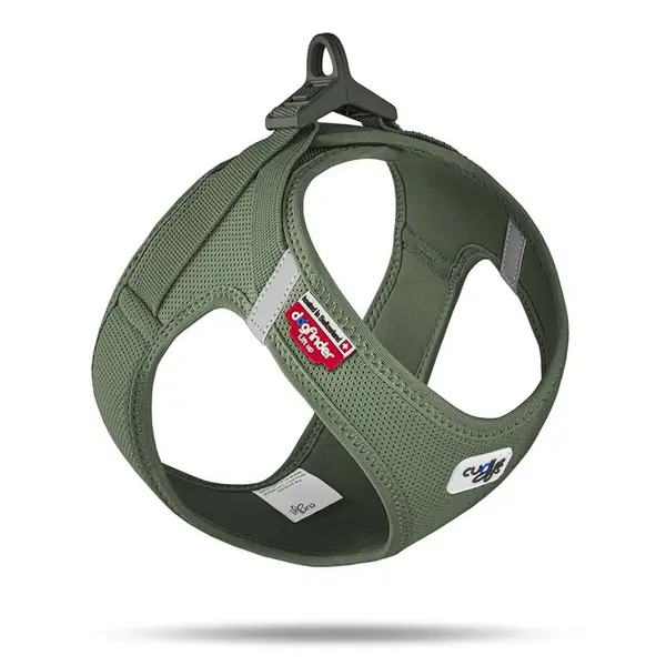 Curli Postroj pro psy se sponou Air-Mesh Moss M, 6-9 kg