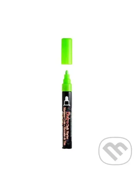 Marvy 480-f4 Křídový popisovač fluo zelený 2-3 mm