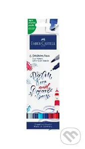 Popisovače Goldfaber Aqua Dual set 6 kusov Seaside