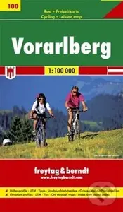 Cyklomapa Vorarlberg 1:100 000
