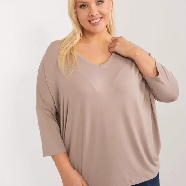 Blouse-RV-BZ-5745.18-dark beige