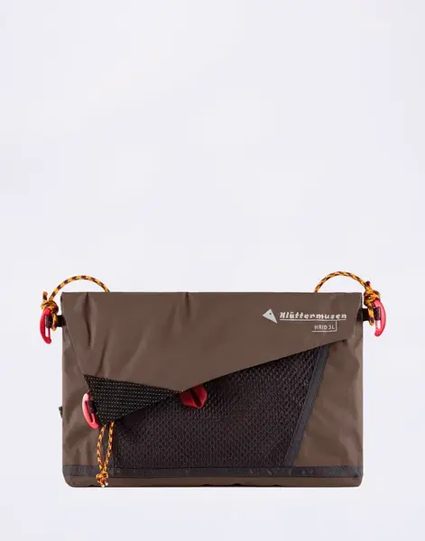 Klättermusen Hrid WP Accessory Bag 3L 146 Slate Brown