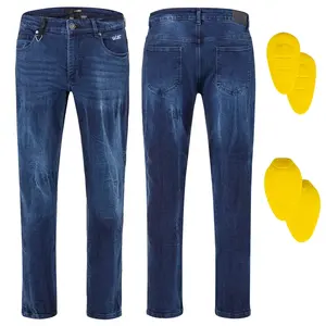 Pánské moto jeansy W-TEC Capital tmavě modrá 40/32