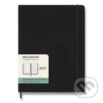 Moleskine – 12-mesačný týždenný plánovací diár 2027 (čierny)