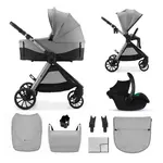 KINDERKRAFT Kočárek kombinovaný Vesto 2 3v1 Grey