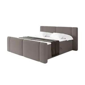 ALTDECOR POSTEL boxspring s matrací H3 - EVON Zanozek - 160x200 cm Hnědá
