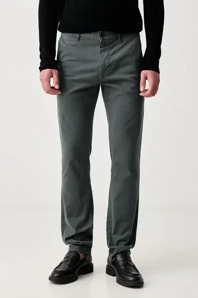 BOSS Orange  chino kalhoty pánské bavlněné s elastanem Chino_slim