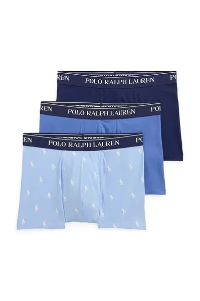 Polo Ralph Lauren  boxerky pánské bavlněné s elastanem 3-pack