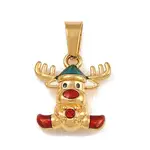 304 Stainless Steel Enamel Pendants