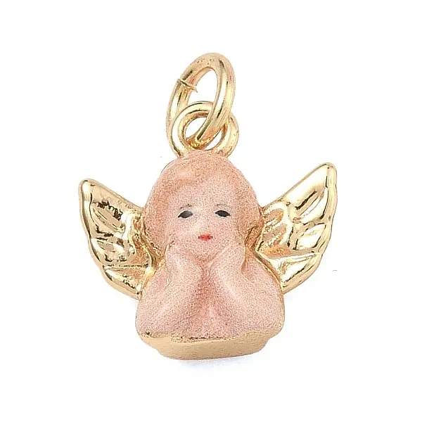 Brass Enamel Pendants