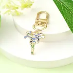 Alloy Enamel Flower Pendant Decorations