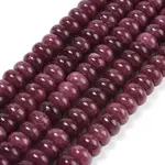 Dyed Natural White Jade Beads Strands
