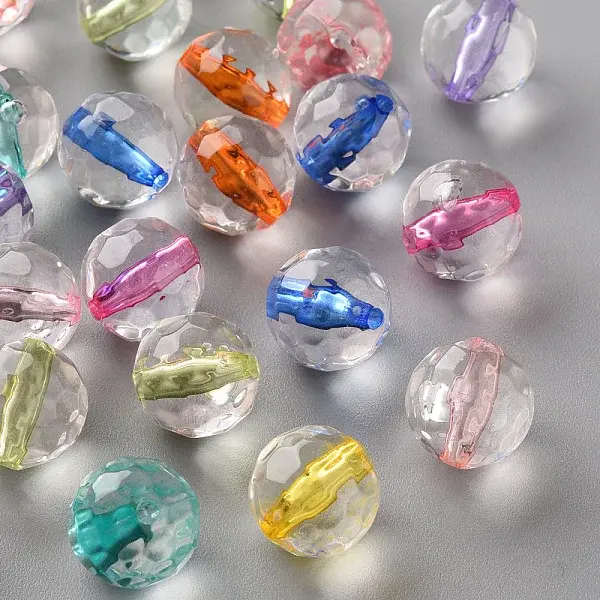 Transparent Acrylic Beads