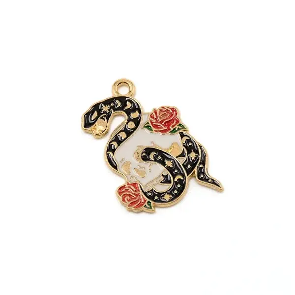 Alloy Enamel Pendants
