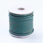 Round Braided Cowhide Cords