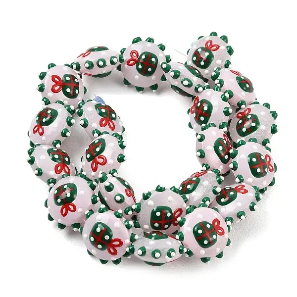 Christmas Baking Paint Glass Enamel Beads