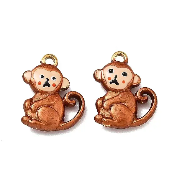 316 Surgical Stainless Steel Enamel Pendants