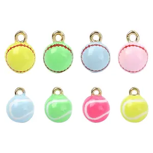 8Pcs 8 Styles Electroplate Alloy Charms