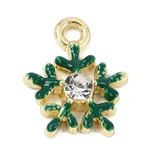 Christmas Alloy Enamel Pendants