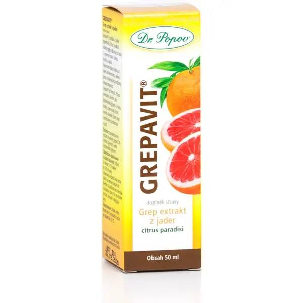 Dr. Popov Grepavit® extrakt na posilnenie imunity 50 ml