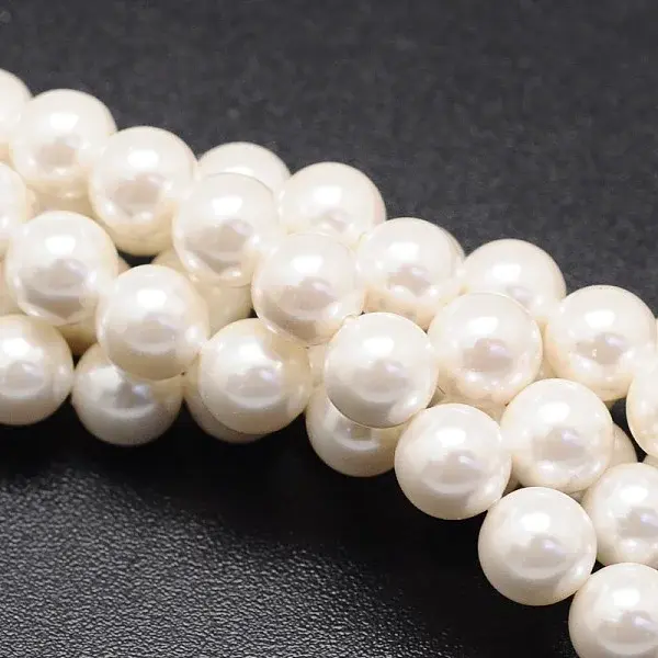 Shell Pearl Beads Strands
