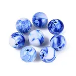 Two Tone Opaque Acrylic Beads