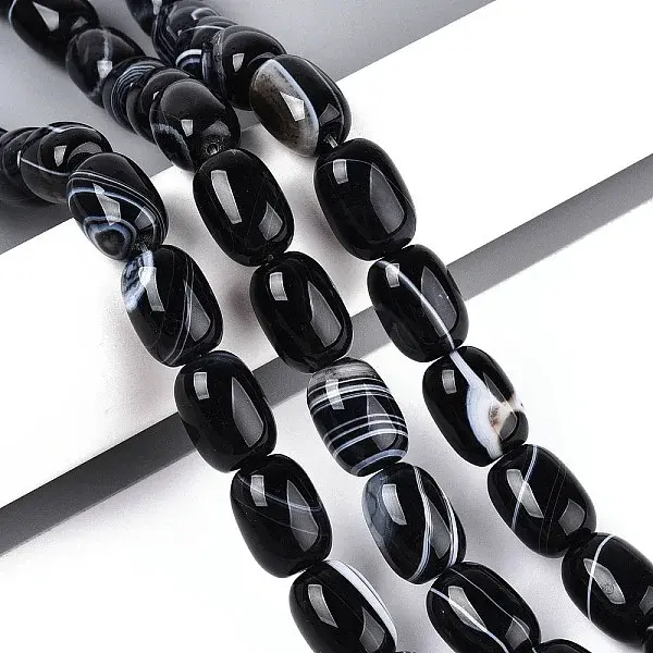 Natural Agate Beads Strands