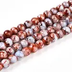 Baking Paint Glass Beads Strands