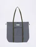 Gramicci Utility Tote Bag Navy Check