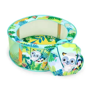 BRIGHT STARTS Hrací bazének s míčky Rowdy Rainforest™ Stow & Go, 6m+
