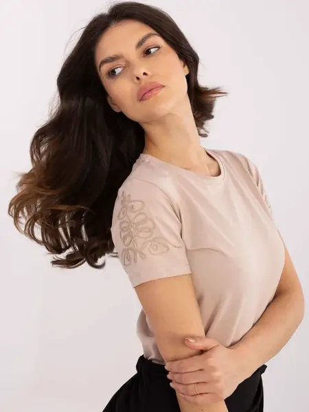 T-shirt-RV-TS-A518.39-beige