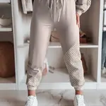 Dámské tepláky ELEGRA mokka