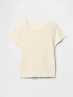 GAP Baby žebrované tričko - Holky