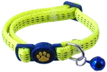 Obojek Magic Cat Nylon XS žlutý 1x19-31cm