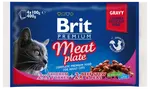 Kapsička Brit Premium Cat Meat Plate Multipack 4x100g