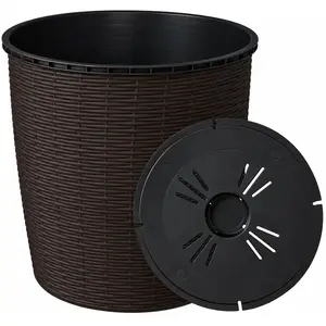 Kvetináč RATTAN 26L wenge