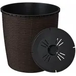 Kvetináč RATTAN 39L wenge
